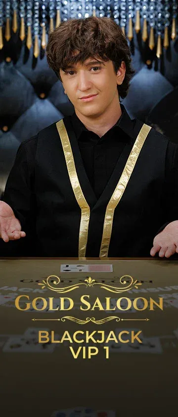 Tavolo VIP Blackjack Gold Saloon live